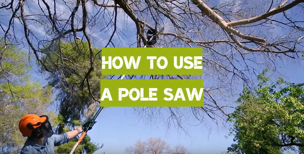 How To Use A Pole Saw