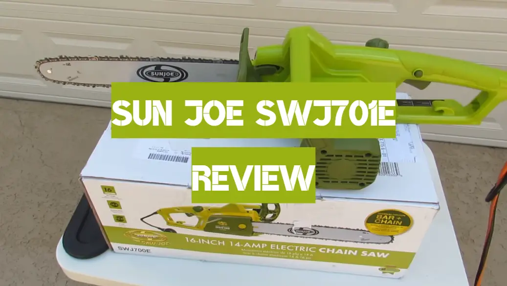 Sun Joe SWJ701E Review