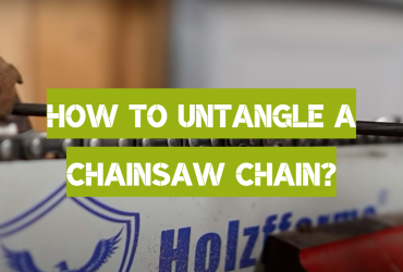 How to Untangle a Chainsaw Chain?