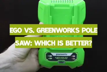 EGO vs. Greenworks Pole Saw: Which is Better?