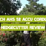 Bosch AHS 52 Accu Cordless Hedgecutter Review