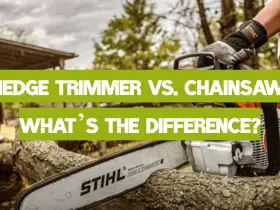 Hedge Trimmer vs. Chainsaw: What’s the Difference?