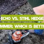 Echo vs. Stihl Hedge Trimmer: Which is Better?